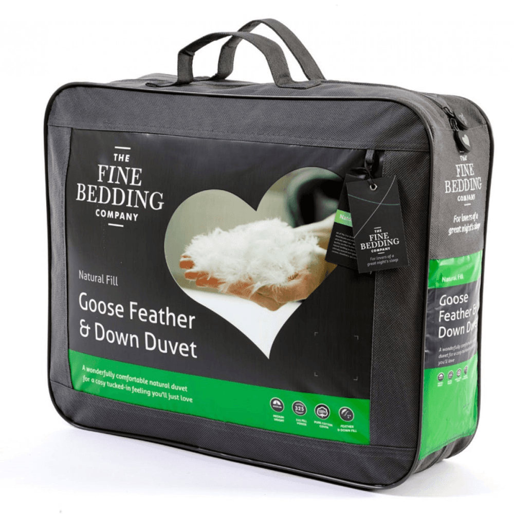 Goose Feather & Down King Duvet, 4.5tog, White