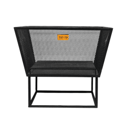 Image showing the Norfolk Outdoor firebowl, W52cm, Black product.
