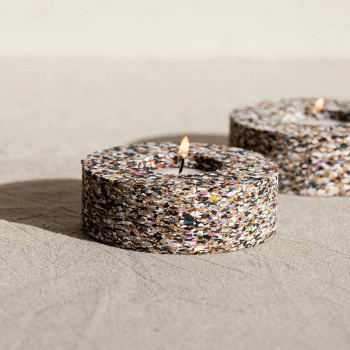 Image showing the Beach Clean Tea Light Holder, D9cm, Multi product.