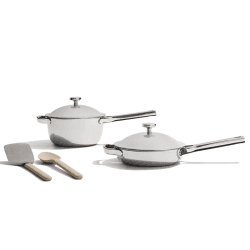 Image showing the Titanium Pro Cookware Duo, Mini, Chrome product.