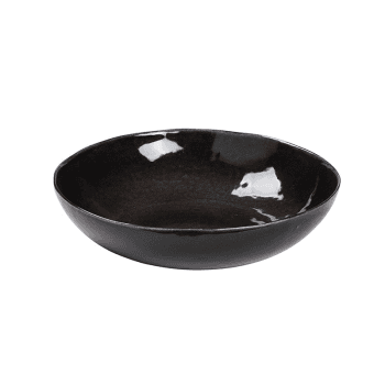Image showing the Nordic Coal Salad Bowl, D34.5cm, Black product.