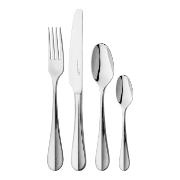 Image showing the Baguette 42 piece cutlery set, mirror finish product.
