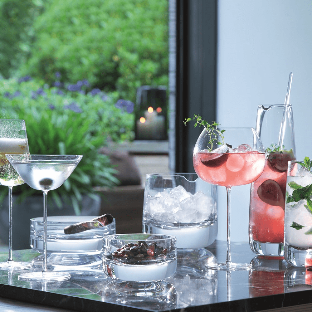 Bar Culture Pair of cocktail glasses, 280ml, clear