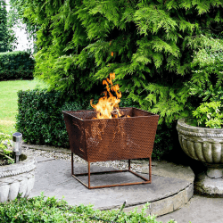 Image showing the Norfolk Outdoor firebowl, W52cm, Rust product.