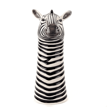 Image showing the Zebra Large flower vase, L12.5 x D19 x H26.5cm product.