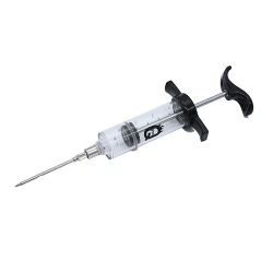 Image showing the Marinade injector, Silver/Black/Clear product.
