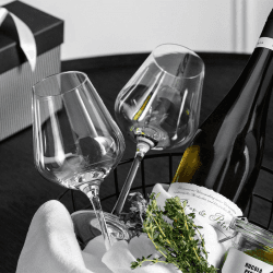 Image showing the La Divina Set of 4 red wine glasses, 470ml, Crystal Glass product.