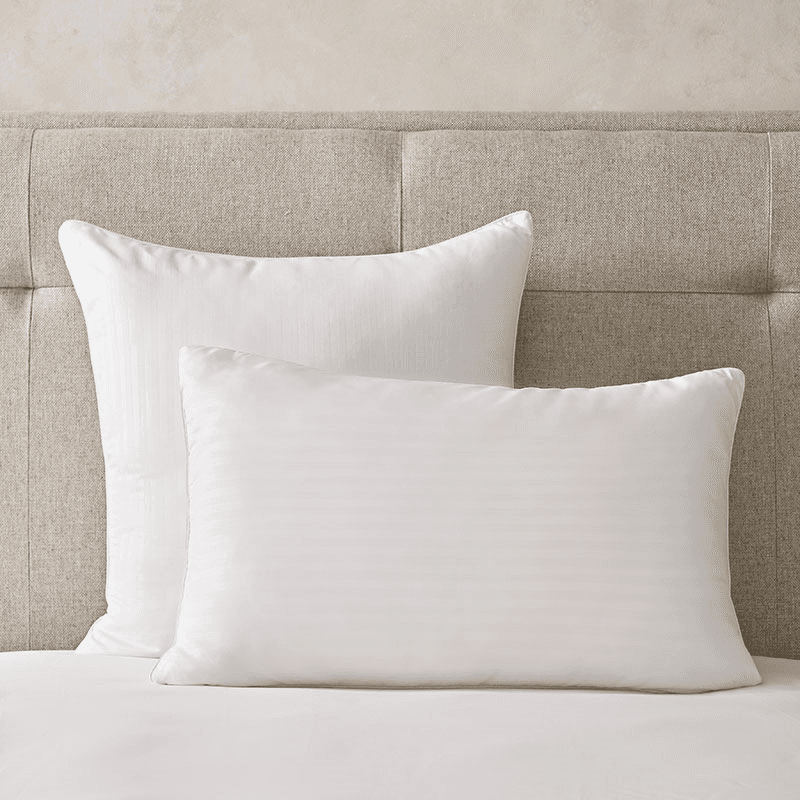 Essential Down Alternative Super King Pillow, Medium Support, White