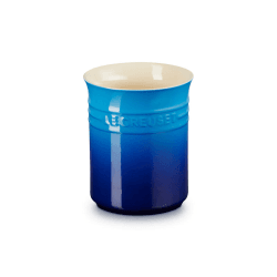 Image showing the Stoneware Small Small Utensil Jar, Azure product.