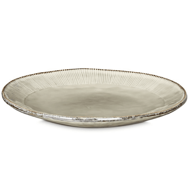 Malia Dinner Plate, D28cm, Cream