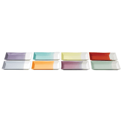 Image showing the Tapas Rectangular Trays, Set of 8, Multi product.