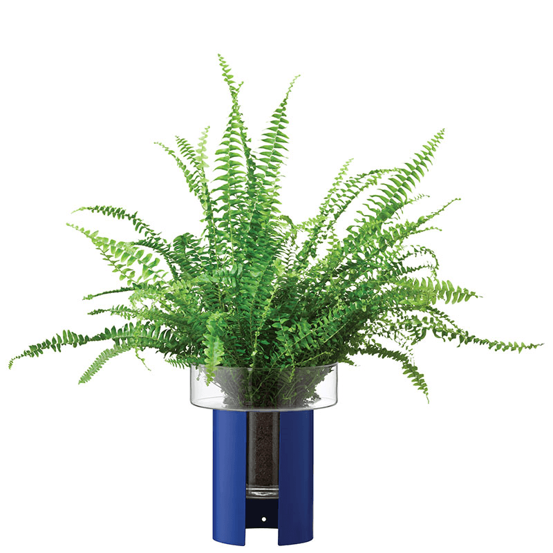 Terrazza Planter, H22 x W19cm, Cobalt Blue