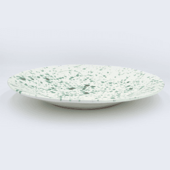 Image showing the Splatter Shallow Serving Bowl, D29cm, Pistachio product.
