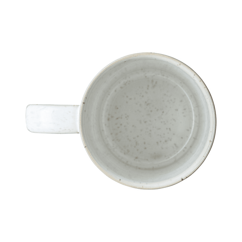 Kiln Accents Ridged Mug, 410ml, Slate