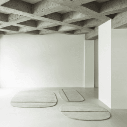 Image showing the Oona Rug, L240 x W175cm, Grey product.