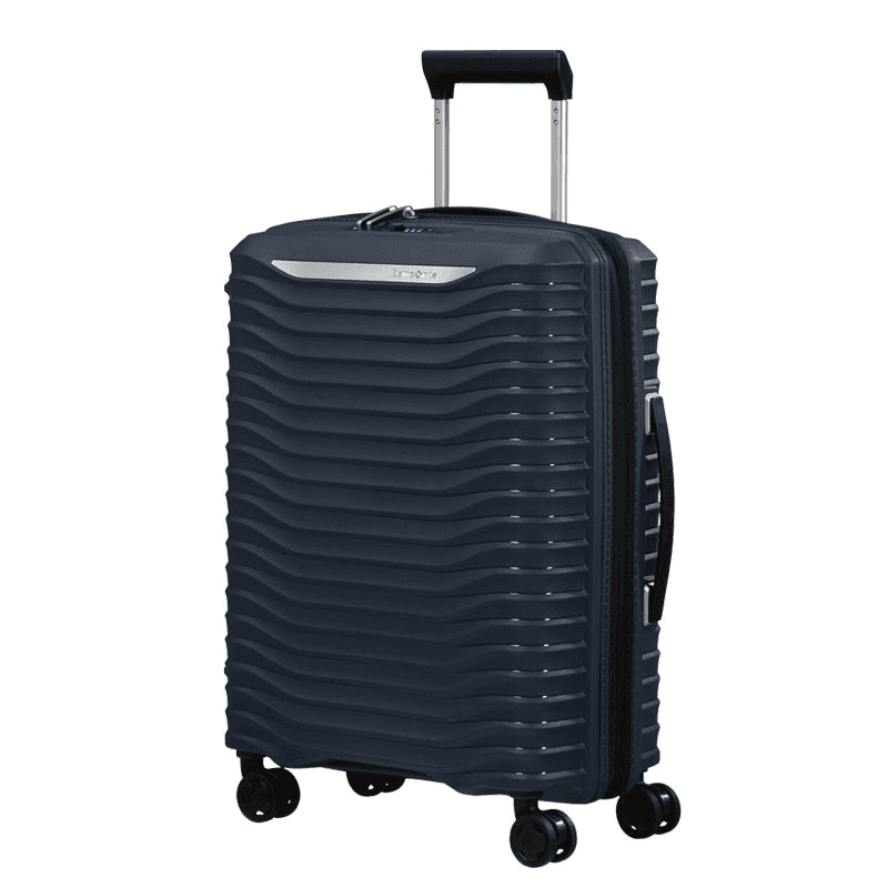Upscape Cabin Suitcase, H55 x L40 x W20/23cm, Blue Nights