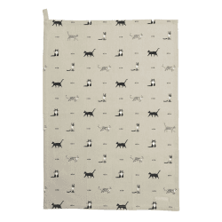 Image showing the 'Purrfect!' Tea Towel product.