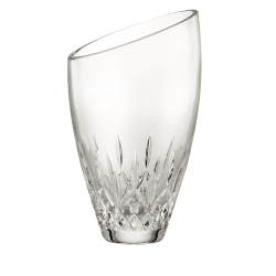 Image showing the Lismore Essence Angled round vase, 23cm product.
