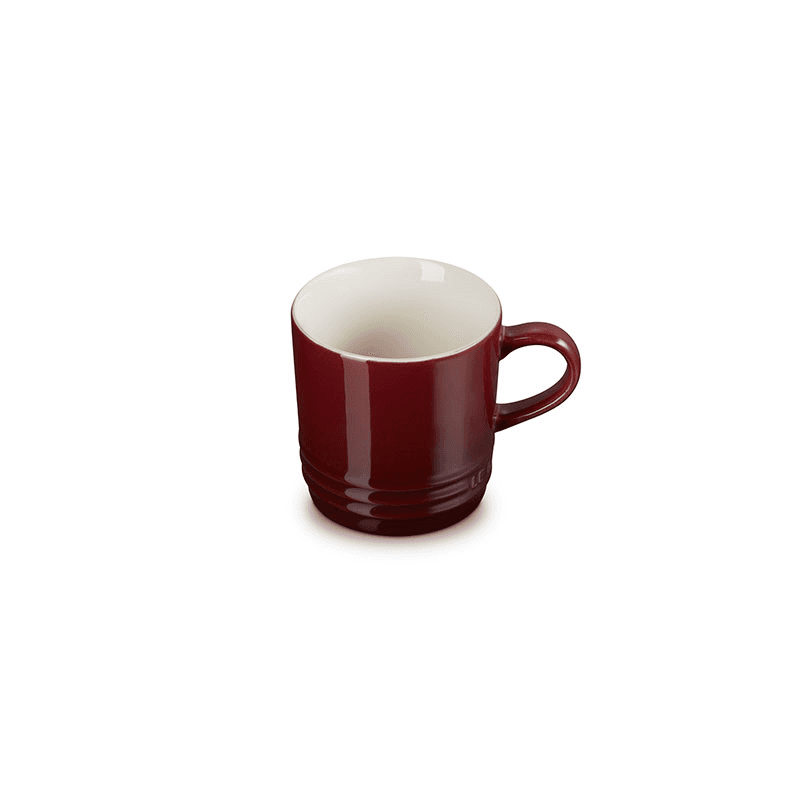 Stoneware Cappuccino Mug, 200ml, Garnet