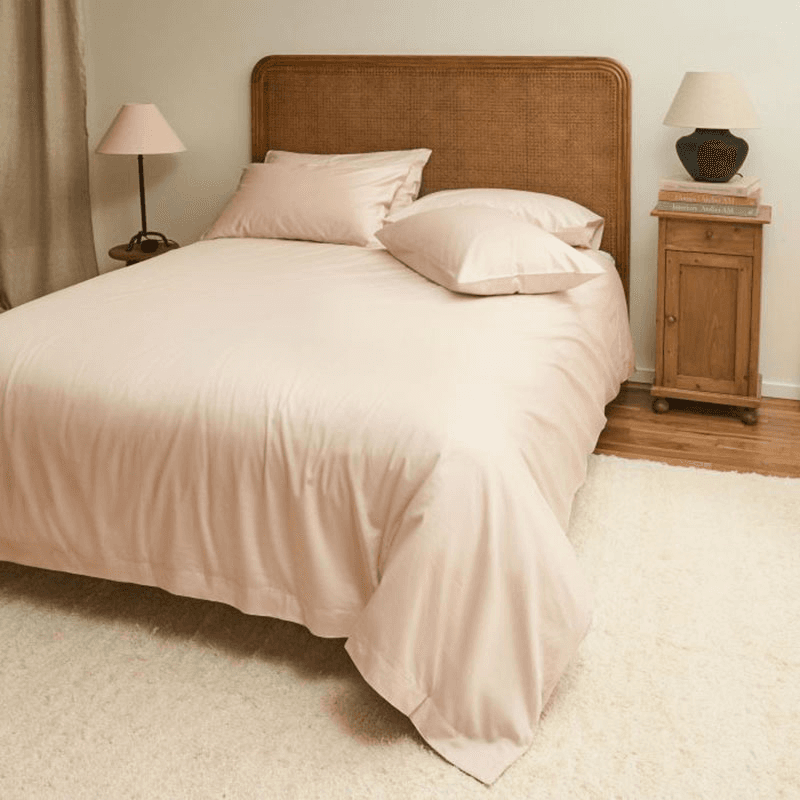 The Original 300 Thread Count Duvet Cover, Double, Dusky Pink