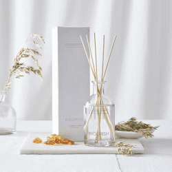 Image showing the Oat, Bergamot,, Amber Nourish Diffuser, 200ml, Clear product.