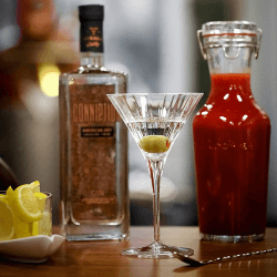 Image showing the Bach set of 4 martini glasses, 260ml product.