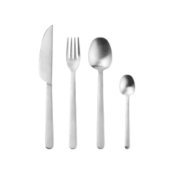 Image showing the Nordic Bistro 16 Piece Cutley Set, Matt Satin product.