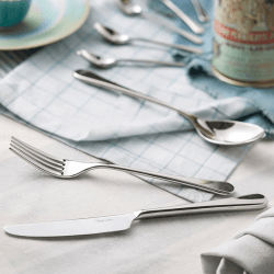 Image showing the Iona Bright 42 piece cutlery set, Stainless Steel product.