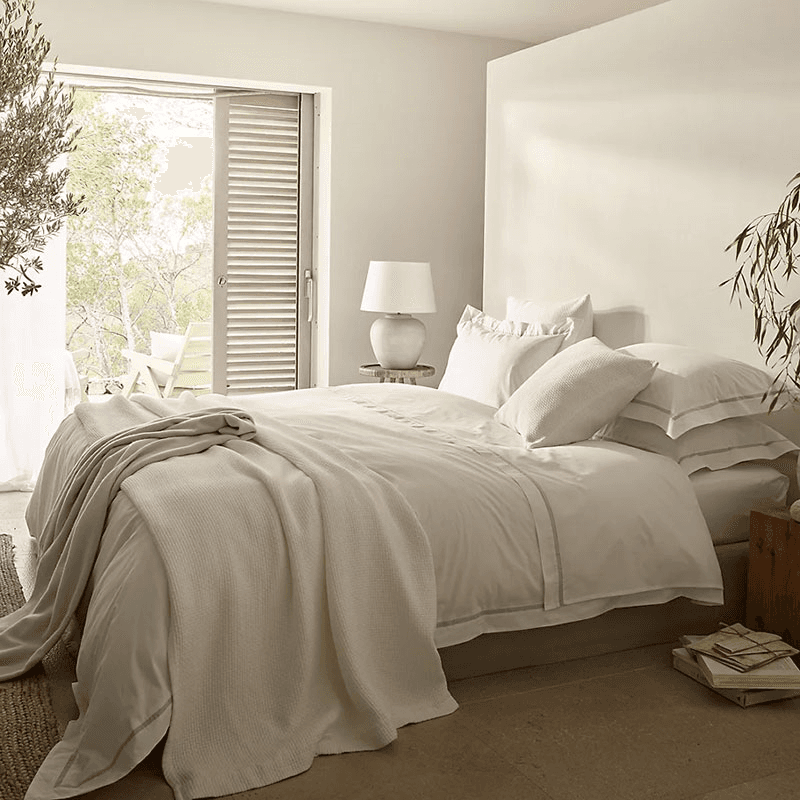Colville King Bedspread, White