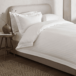 Image showing the Harley King Size Duvet Cover, Blue Stripe product.