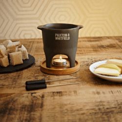 Image showing the Fondue Set for Two, D9cm, Grey product.
