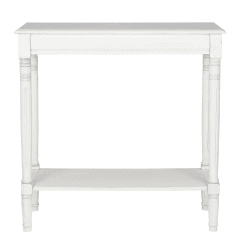Image showing the Heritage Rectangular Console Table, Elizabeth White product.