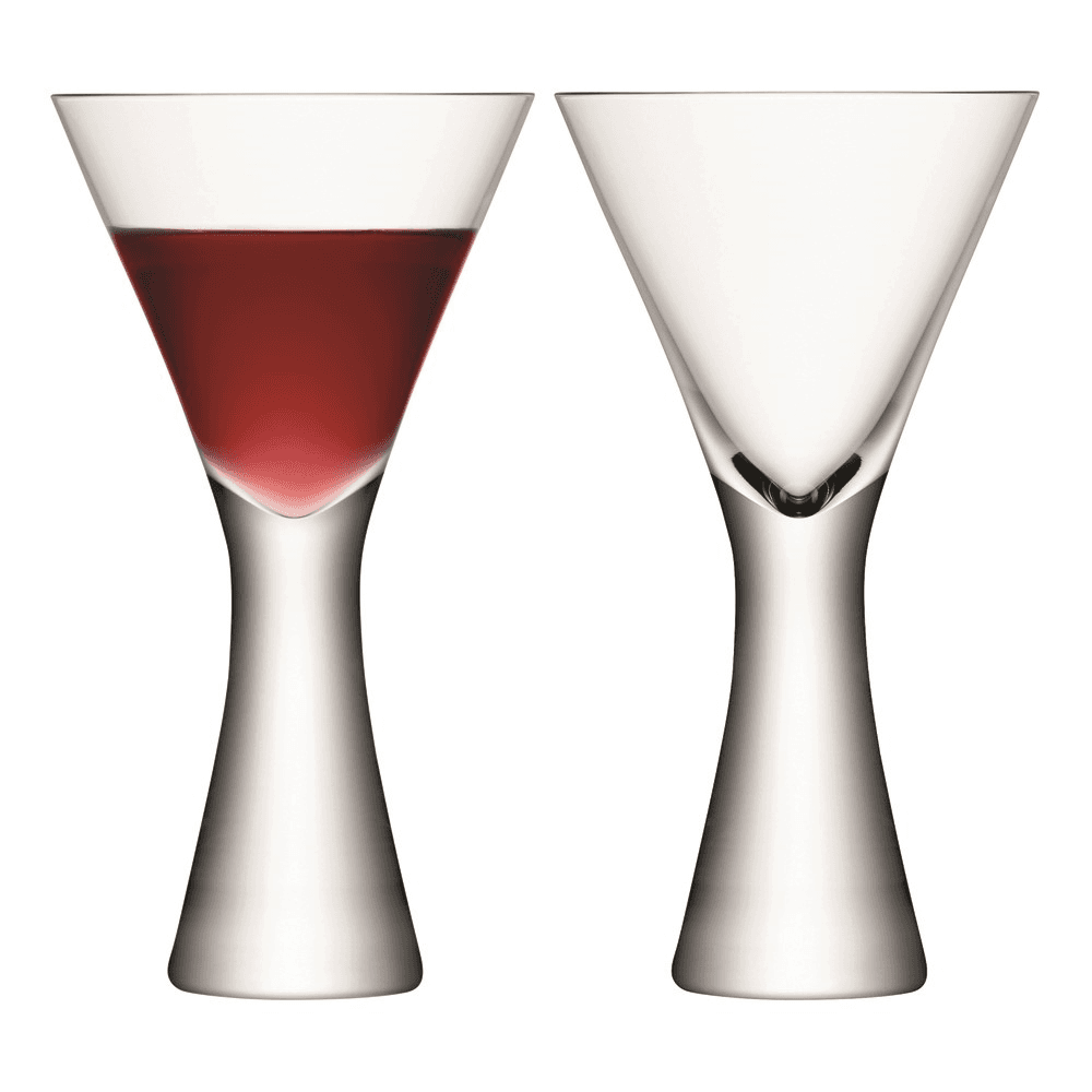 Moya Pair of wine glasses, 395ml, clear