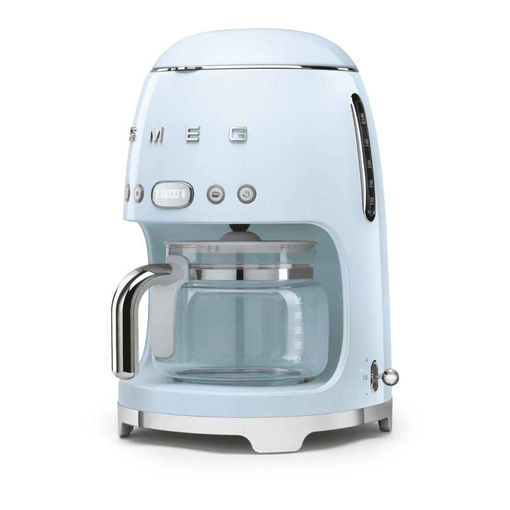 Drip Coffee Machine, Pastel Blue