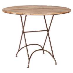 Image showing the Vivika Outdoor Dining Table, Natural product.