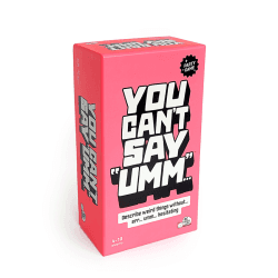 Image showing the You Can't Say Umm product.