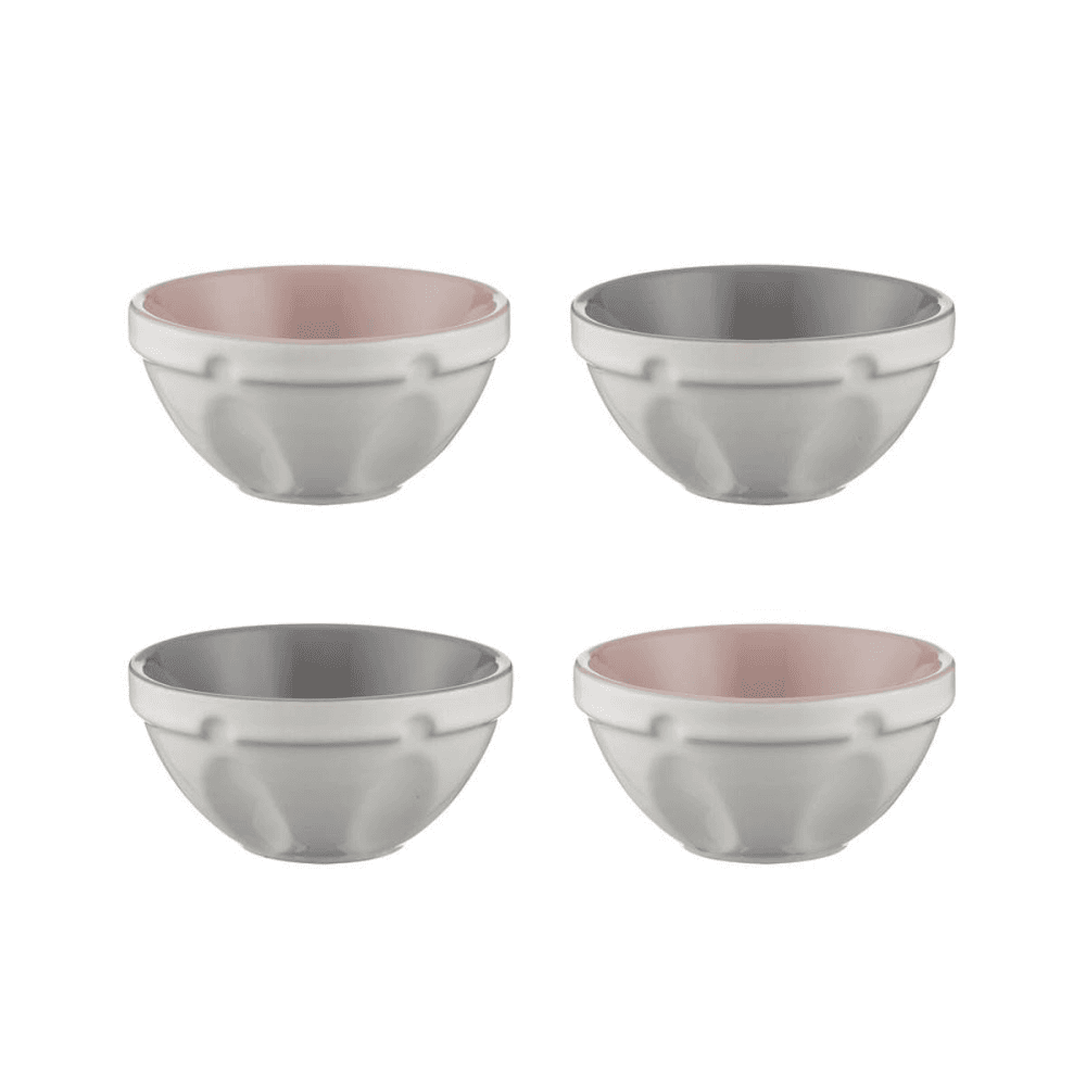 Innovative Kitchen Set of 4 mini food prep bowls, 20cm, Cream