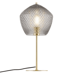 Image showing the Orbiform Table Lamp, H47cm, Smoke product.