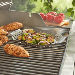 Image showing the Grill basket, medium, Silver product.