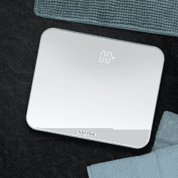 Image showing the Ghost Bathroom scale, 30 x 24 x 2.5cm, White/Led Display product.