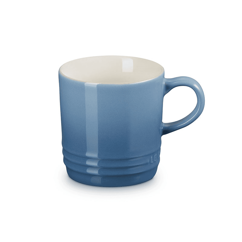 Stoneware Cappuccino Mug, 200ml, Chambray
