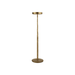 Image showing the Sundra Sundra Iron Candlestick H63cm, Antique Brass product.