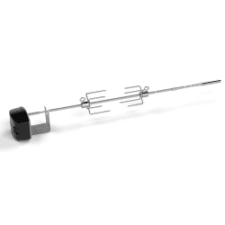 Image showing the Genesis II Rotisserie - 200/300, H9 x W14 x D111cm, Silver product.