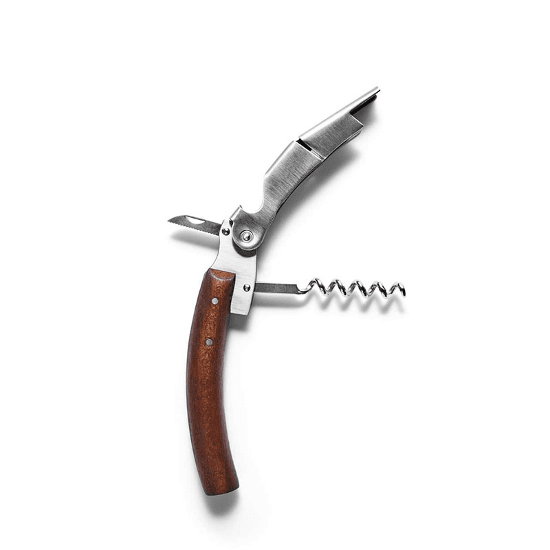 Liquid Lounge Liquid Lounge Waiter's Corkcrew, L13cm, Brushed Steel