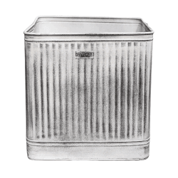 Image showing the Hampton Planter, D34cm, Galvanised product.