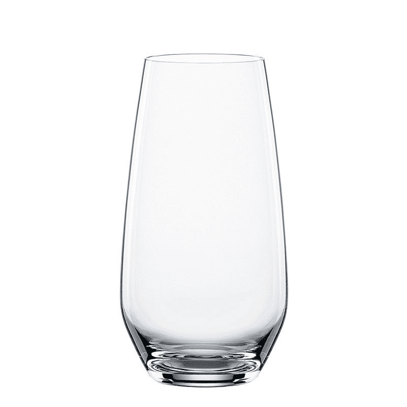 Authentis Casual Set of 6 Summer Drinks Glasses, 550ml, Clear