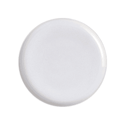 Image showing the Crafted Cotton Flat Plate, D26cm, White product.