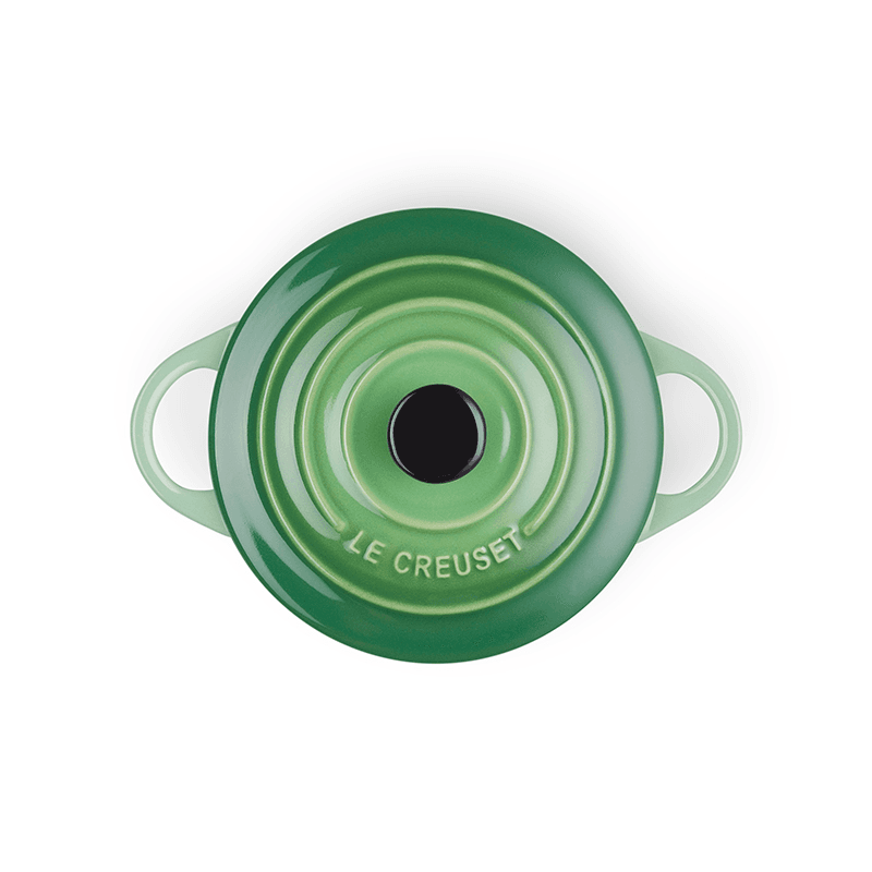 Stoneware Petite Round Casserole, 10cm, Bamboo Green