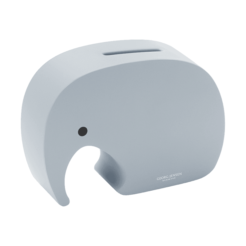 Miniphant Moneybox, H9 x W12.5cm, Blueberry Sprinkle