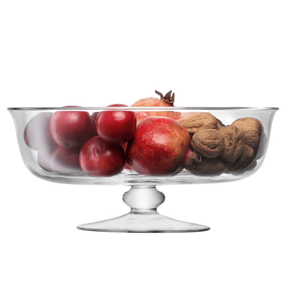 Serve Dessert comport, 31cm, clear